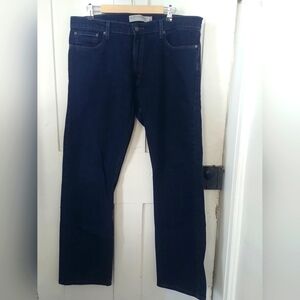 Levi's Mens Slim Straight Dark Wash Jeans Size 36x34